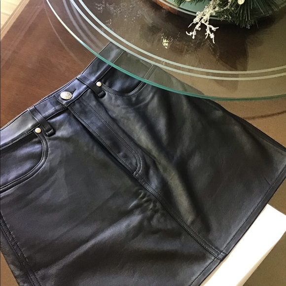 Brand new Rag&Bone Genuine Leather Skirt - Picture 2 of 8